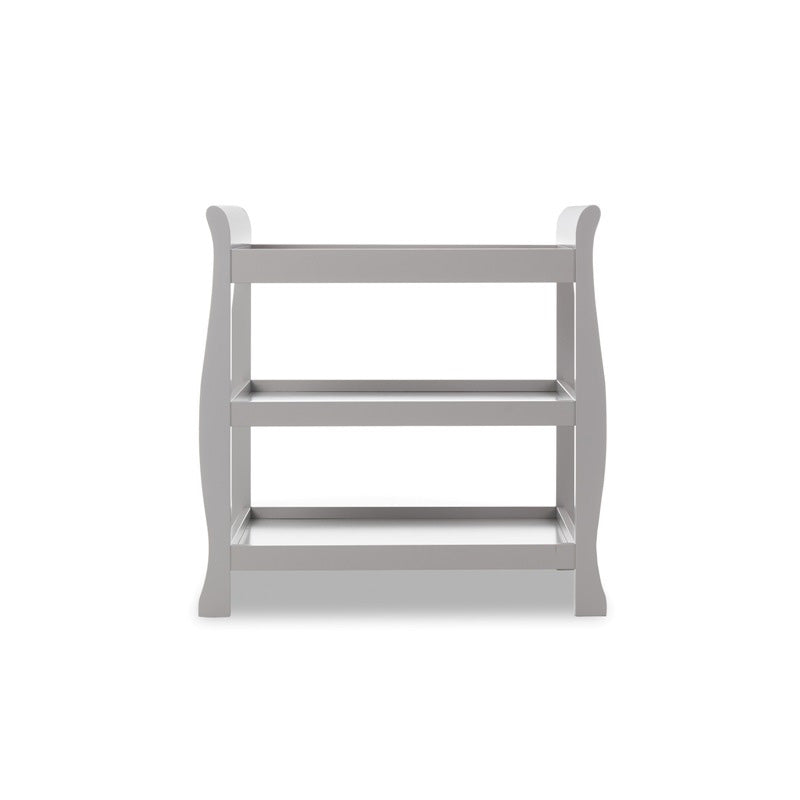 Obaby Stamford Space Saver Sleigh 3 Piece Room Set - Warm Grey Room Set