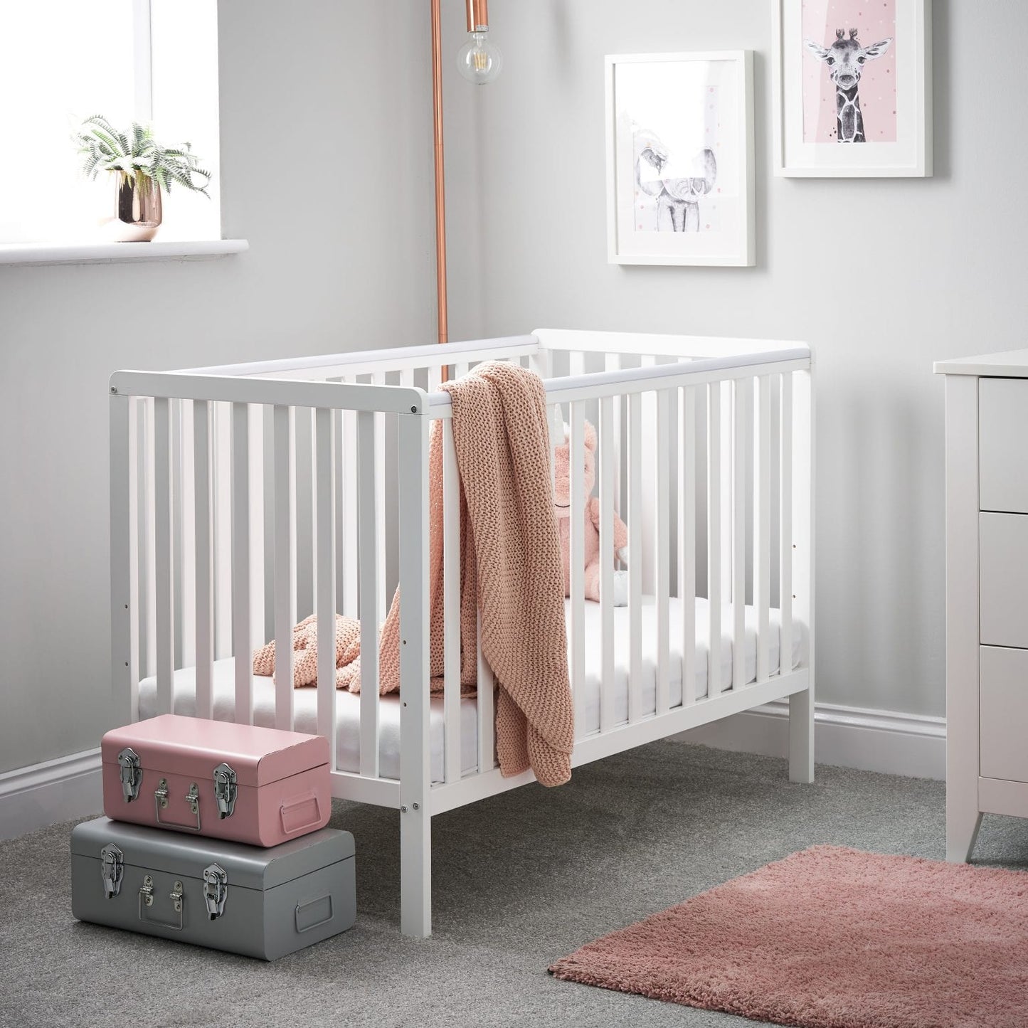 Bantam Cot - White /