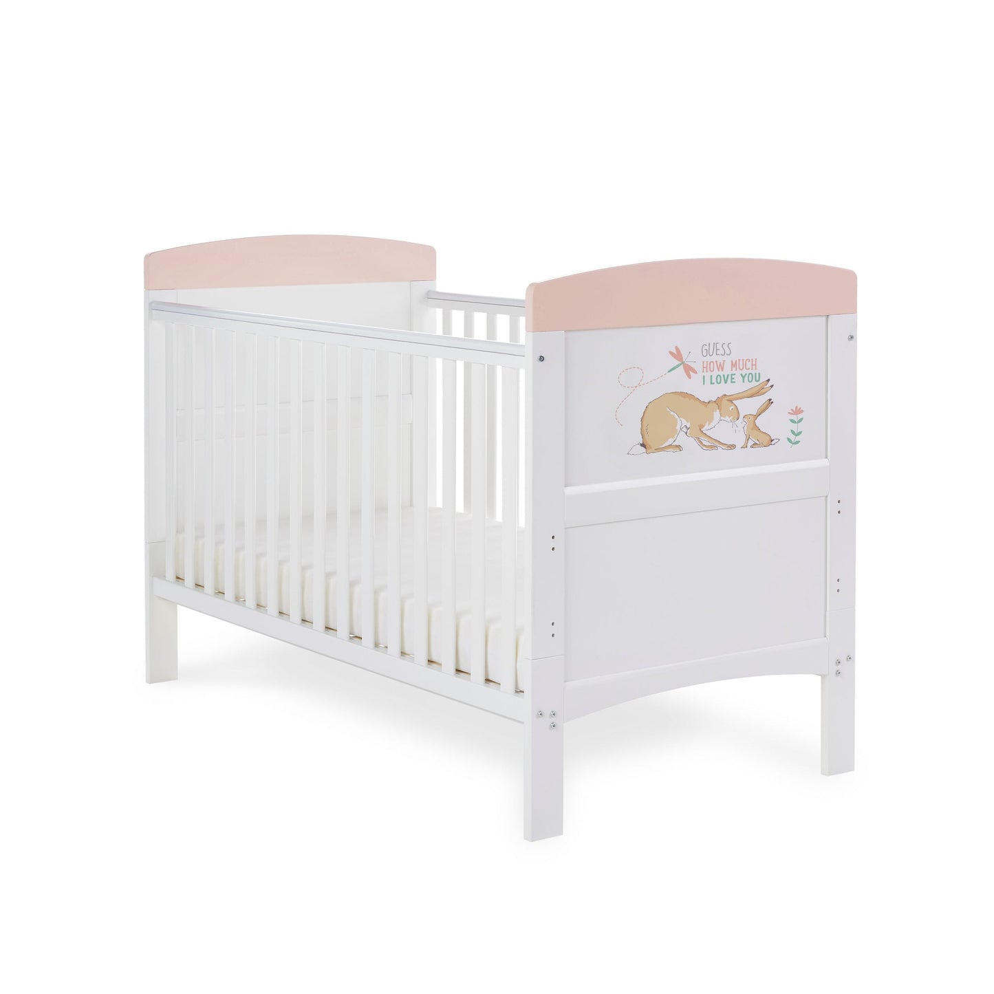 Obaby Grace Inspire Cot Bed Guess How Much I Love You Can Hop