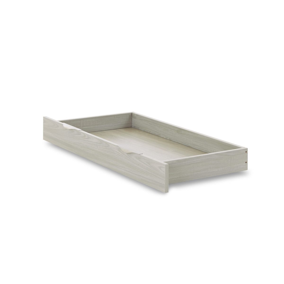 Obaby Nika Cot Bed - Grey Wash & White