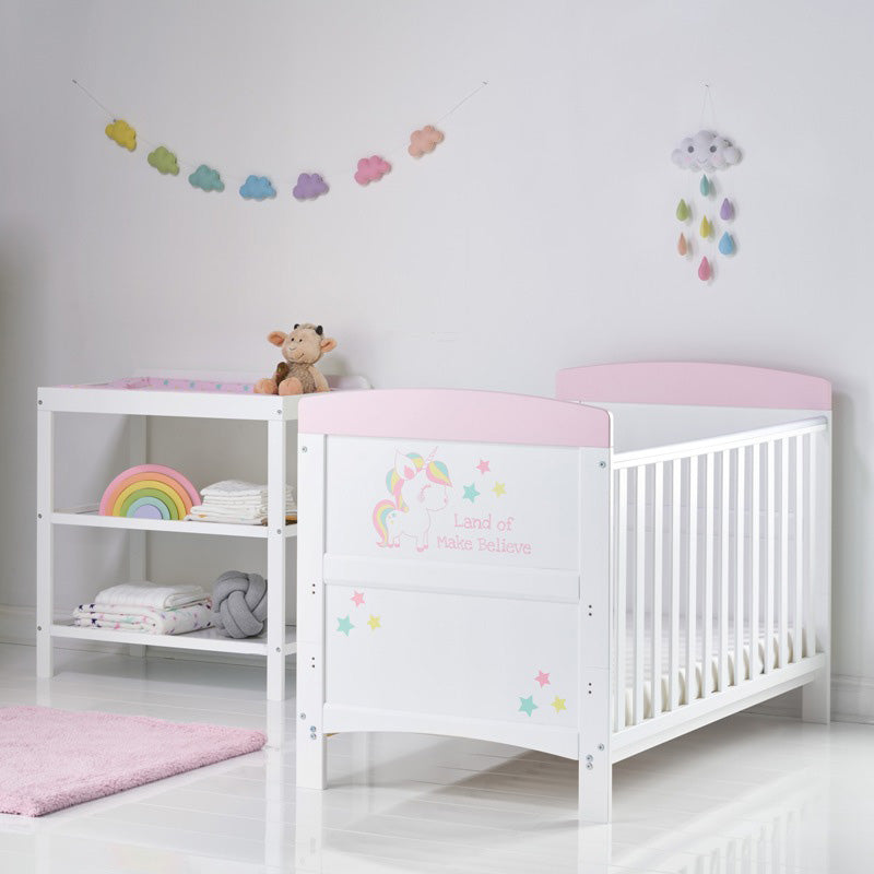 Obaby Grace Inspire 2 Piece Room Set - Unicorn Room Set