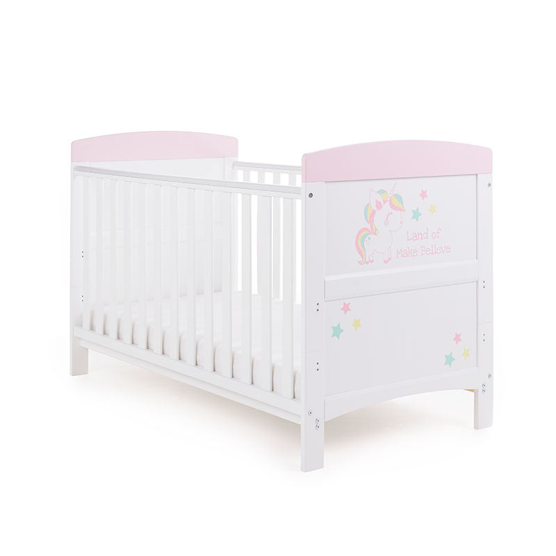 Obaby Grace Inspire Cot Bed Unicorn