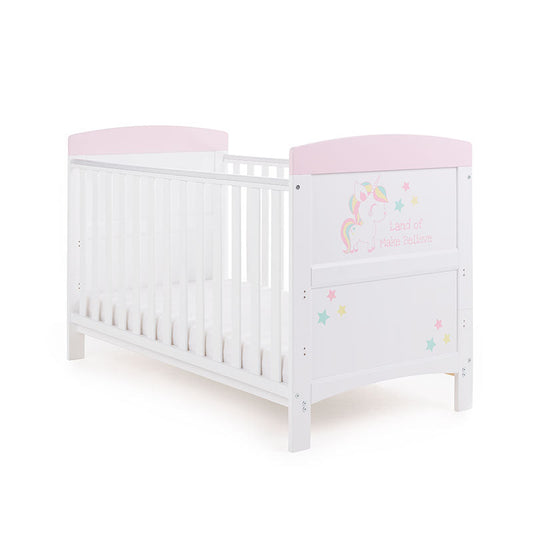 Obaby Grace Inspire Cot Bed Unicorn