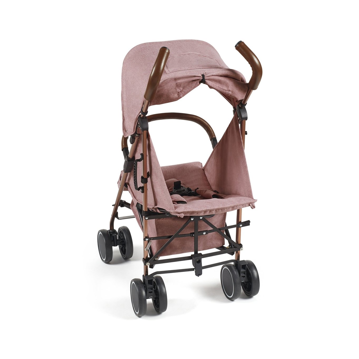 Ickle Bubba Discovery Prime Stroller Dusky Pink Pushchairs & Prams
