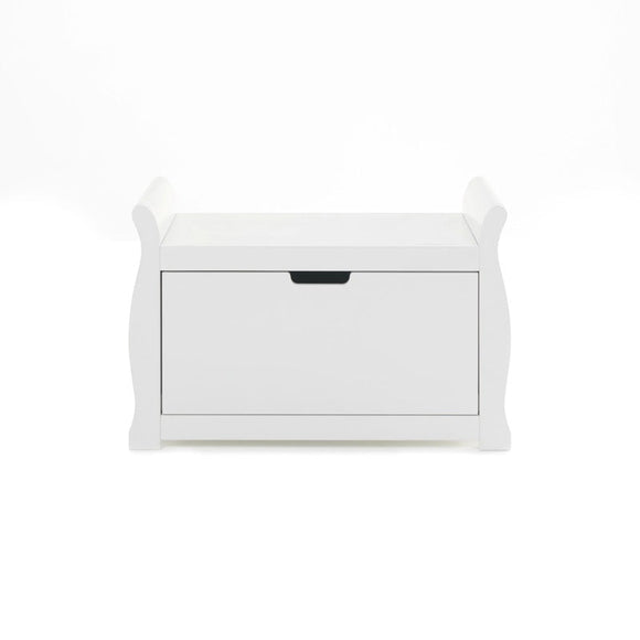 Obaby Stamford Sleigh Toy Box - White