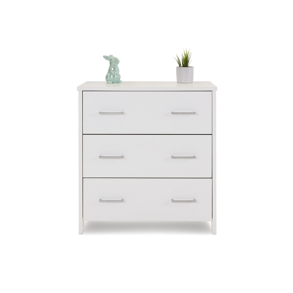 Obaby Nika Closed Changing Unit - White Wash Unit