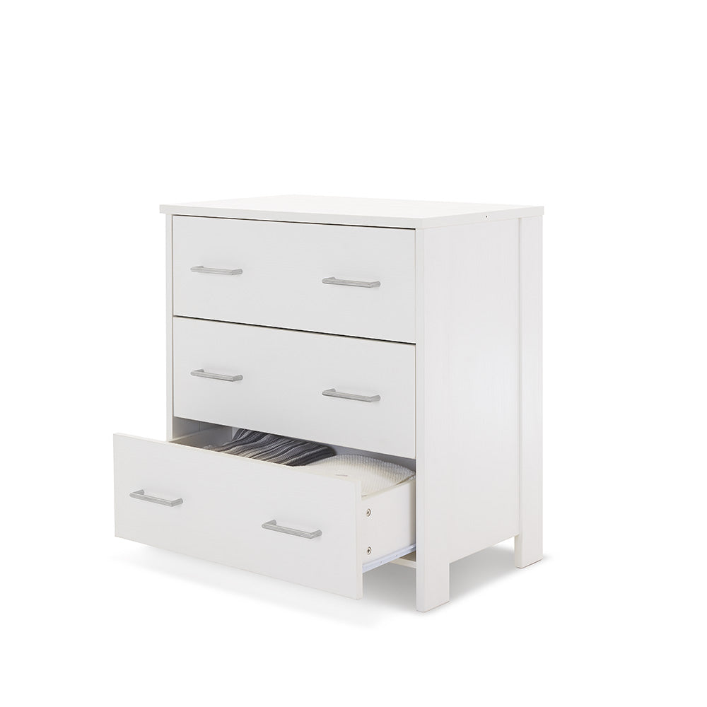 Obaby Nika Closed Changing Unit - White Wash Unit