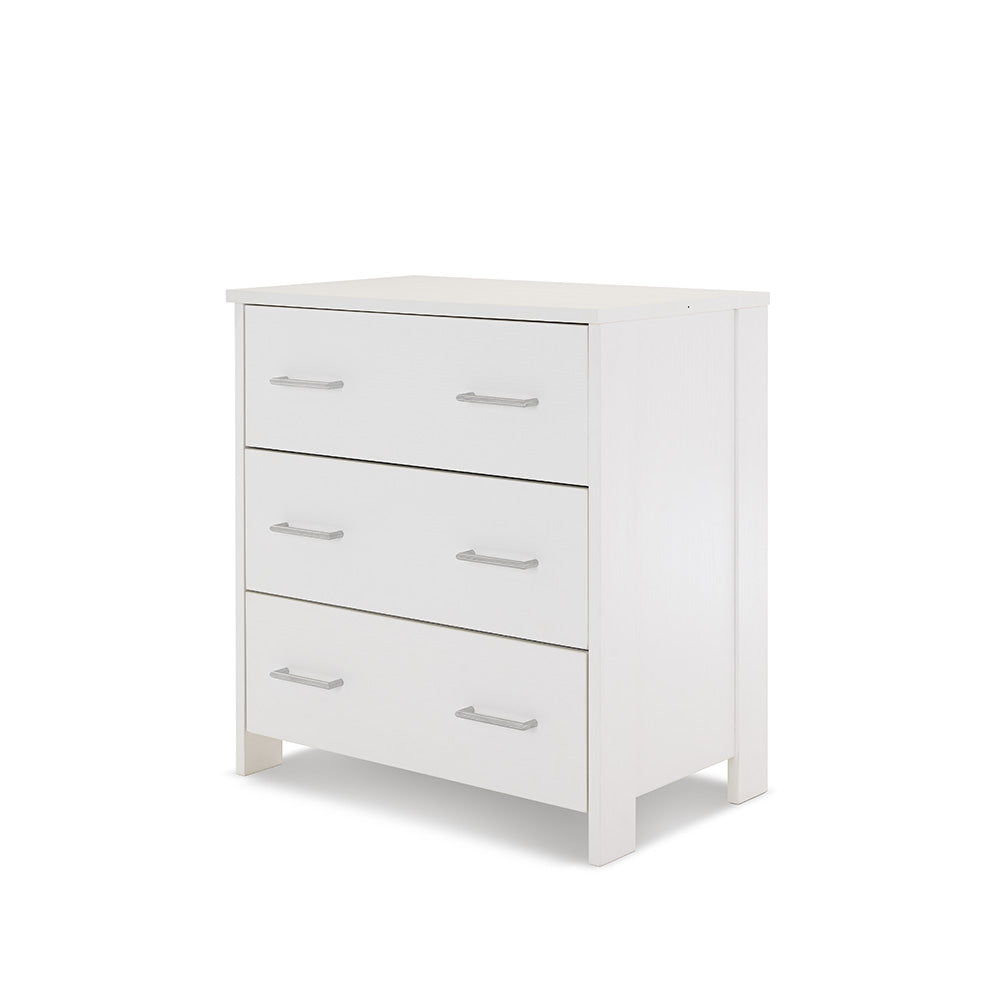 Obaby Nika Closed Changing Unit - White Wash Unit