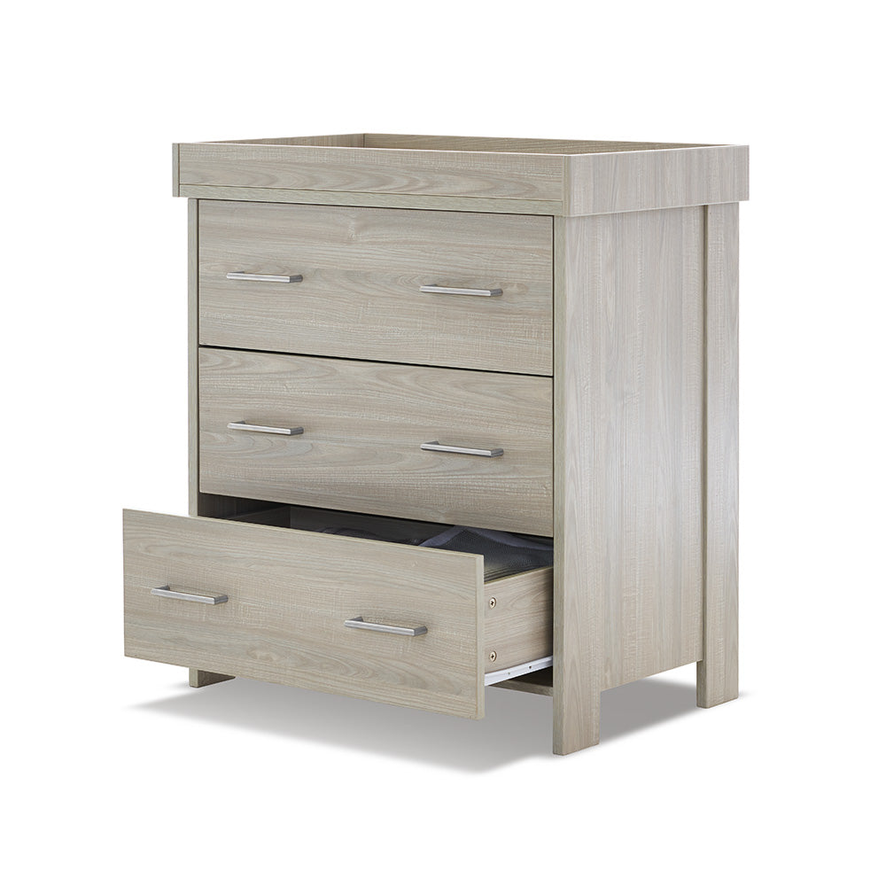 Obaby Nika Closed Changing Unit - Grey Wash Unit