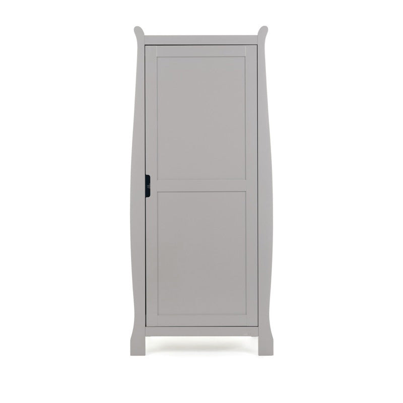 Obaby Stamford Sleigh Single Wardrobe - Warm Grey