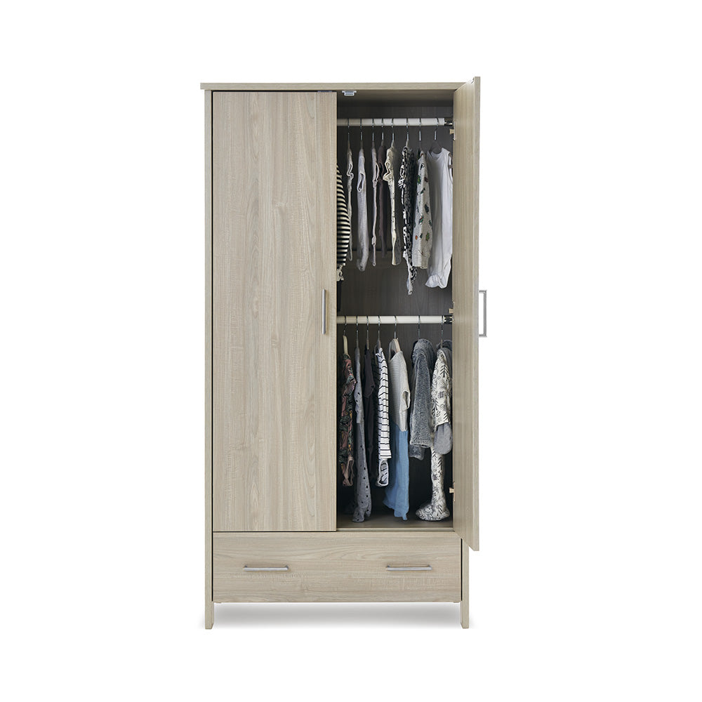 Obaby Nika 3 Piece Room Set - Grey Wash Baby & Toddler Furniture Sets