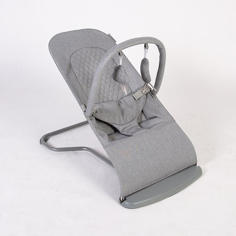 Baya Bouncer - Ergonomic Self-Bouncing Adjustable Baby (Dove Grey) Baby Bouncer