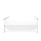 Ickle Bubba Coleby Style Cot Bed Elephant Love Pink