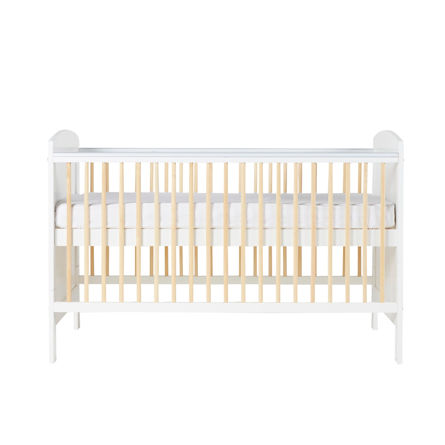 Ickle Bubba Coleby Scandi Classic Cot Bed White
