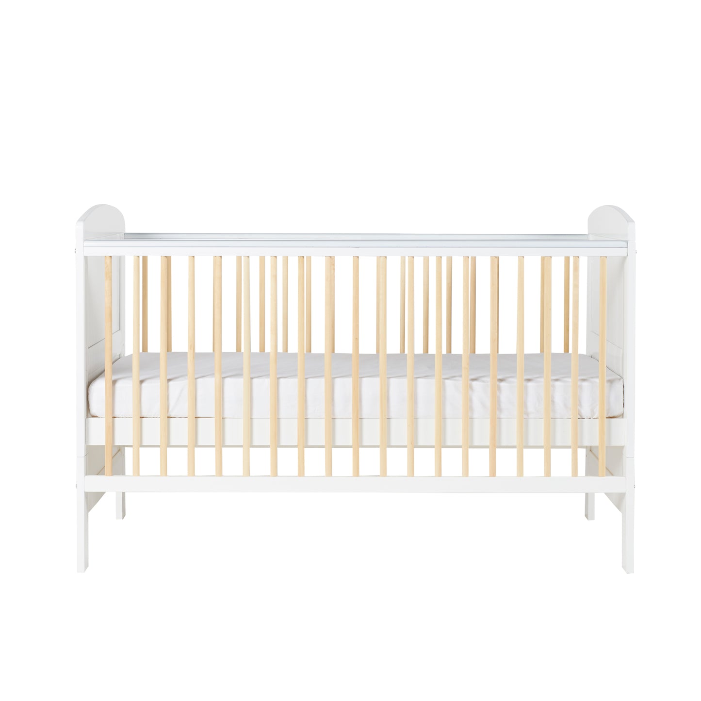 Ickle Bubba Coleby Scandi Classic Cot Bed White