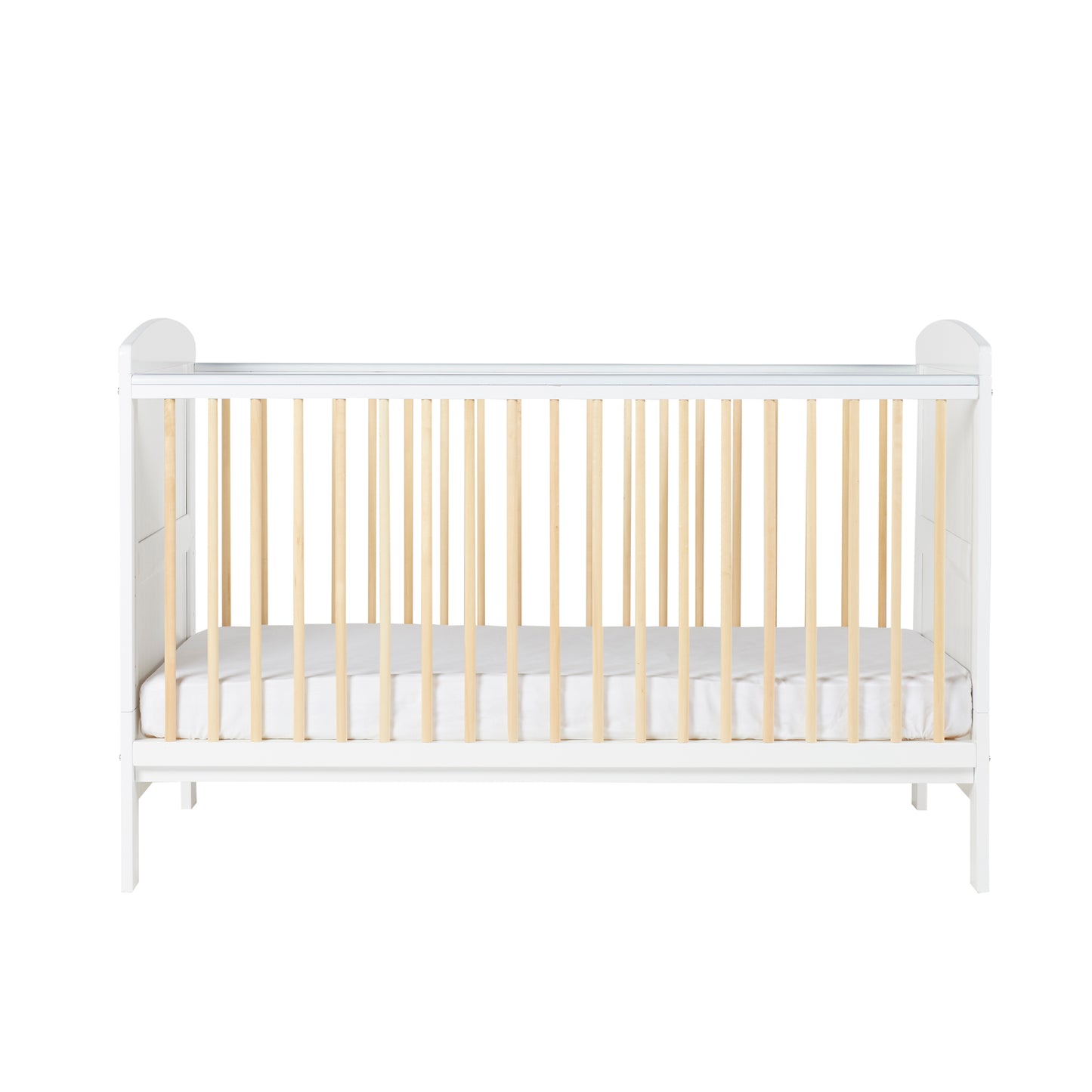 Ickle Bubba Coleby Scandi Classic Cot Bed White