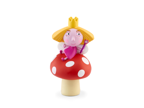 holly sat on a mushroom