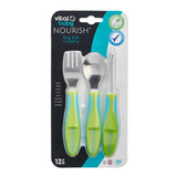Nourish Big Kid Cutlery 2 Colours Weaning Spoons