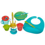 Nourish Start Weaning Kit 2 Colours Green - Pop Bowl