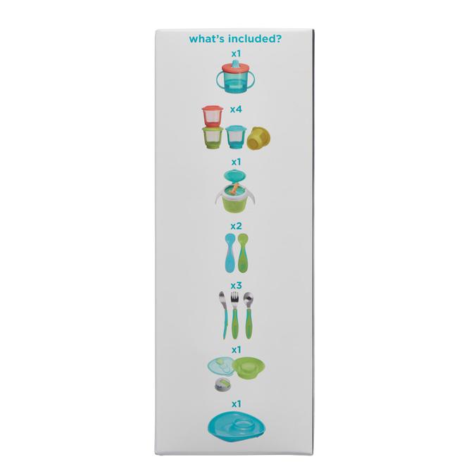 Nourish Growing Up Kit 2 Colours Weaning Bowl