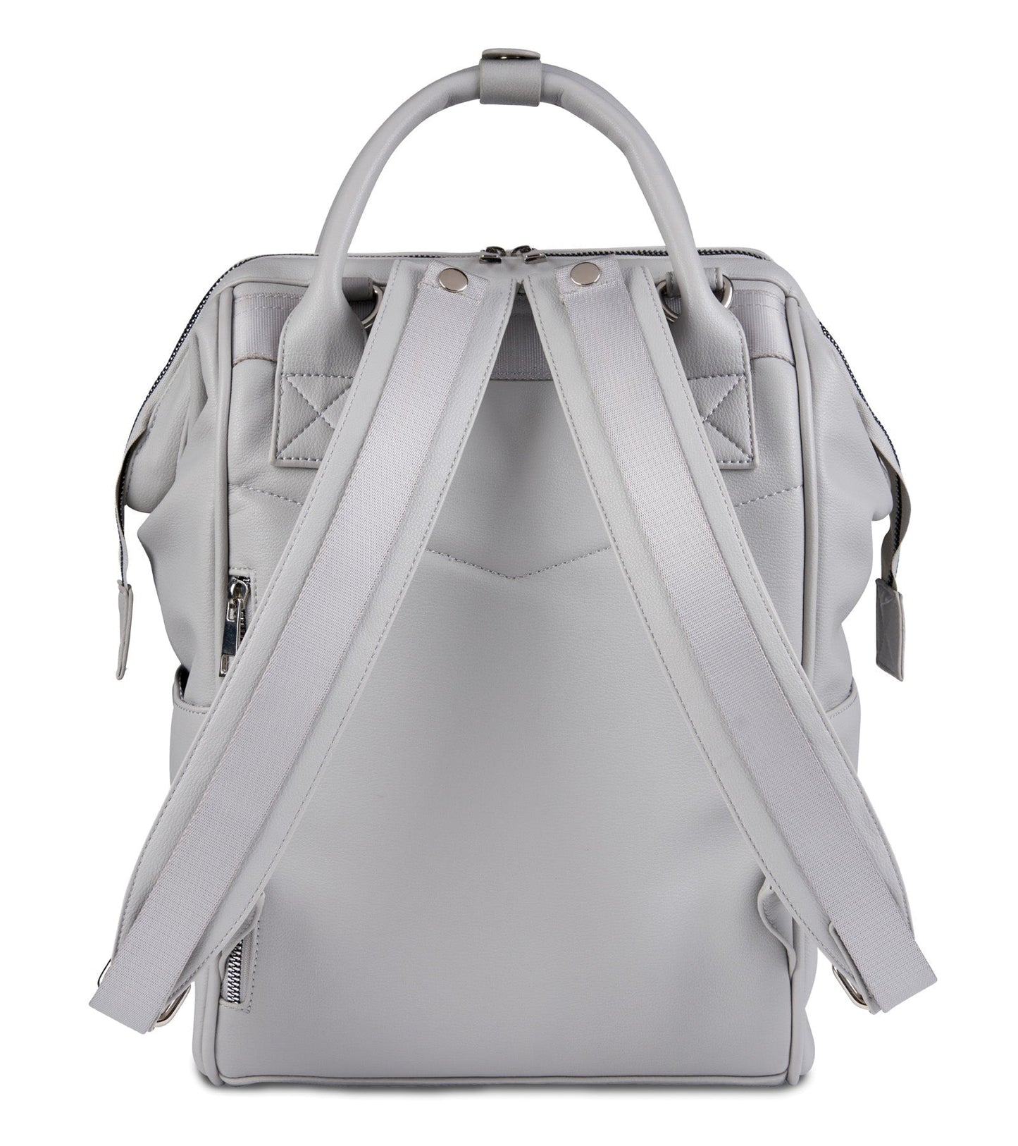 Bababing Mani Changing Bag Dove Grey Leatherette
