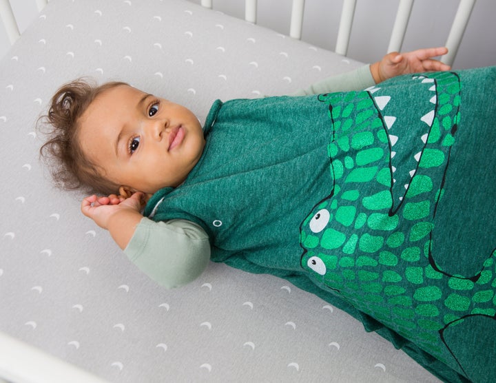 Baby Sleeping Bag 0-6 Months 2.5 Tog - Rocka Croc Nursery