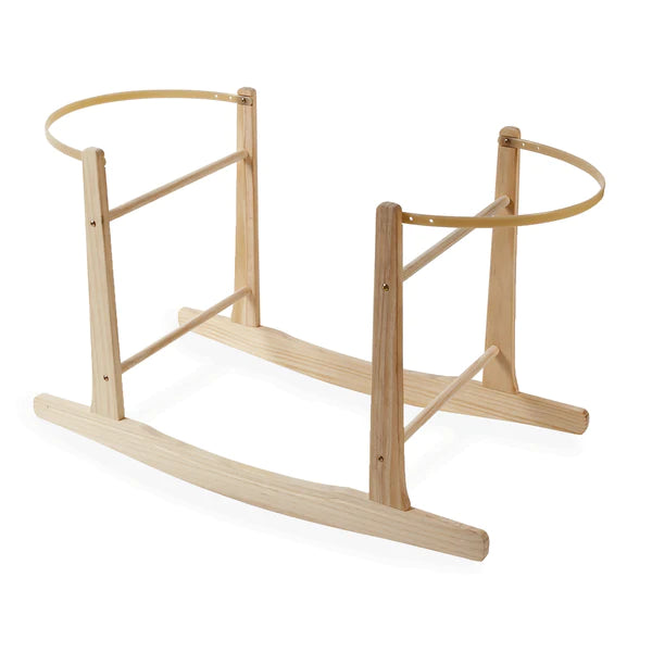 Clair-de-lune White Standard Rocking Moses Basket Stand 3 Colours
