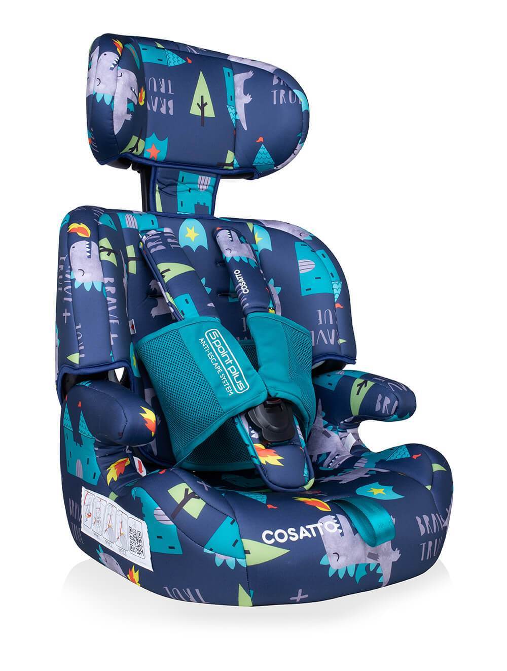 Zoomi Group 123 Car Seat Dragon Kingdom