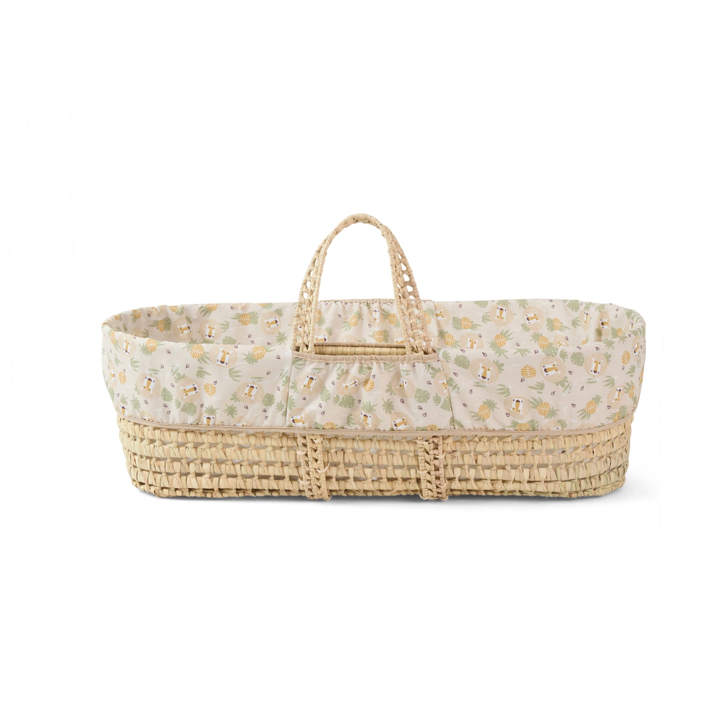 Clair-de-lune Safari Palm Moses Basket