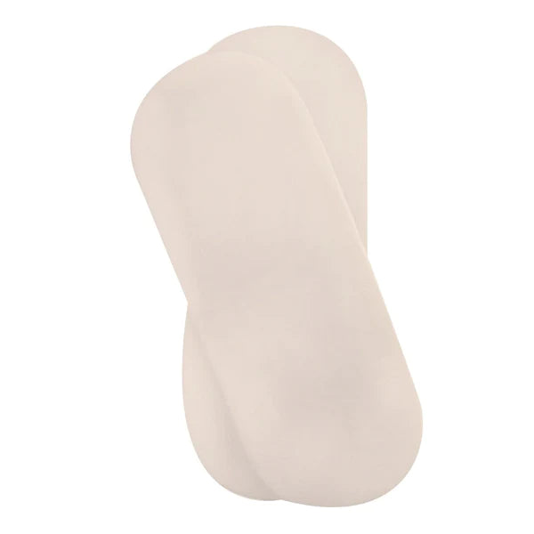 Clair-de-lune 2 Pack Fitted Cotton Moses Basket Sheets - 74 x 30 cm 3 Colours
