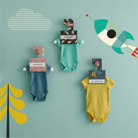 Cosatto Wardrobe Dividers | Pack Of 16 Piggle Nursery