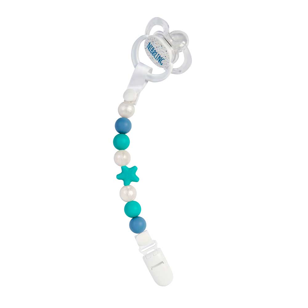 Comet Dummy Clip - 3 Colours Aqua Feeding