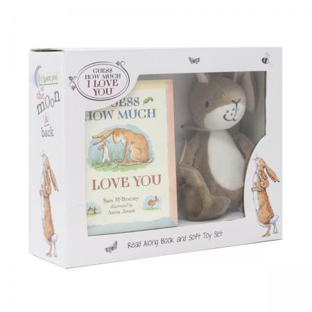 Rainbow Design Guess How Much I love You Book & Soft Toy Set