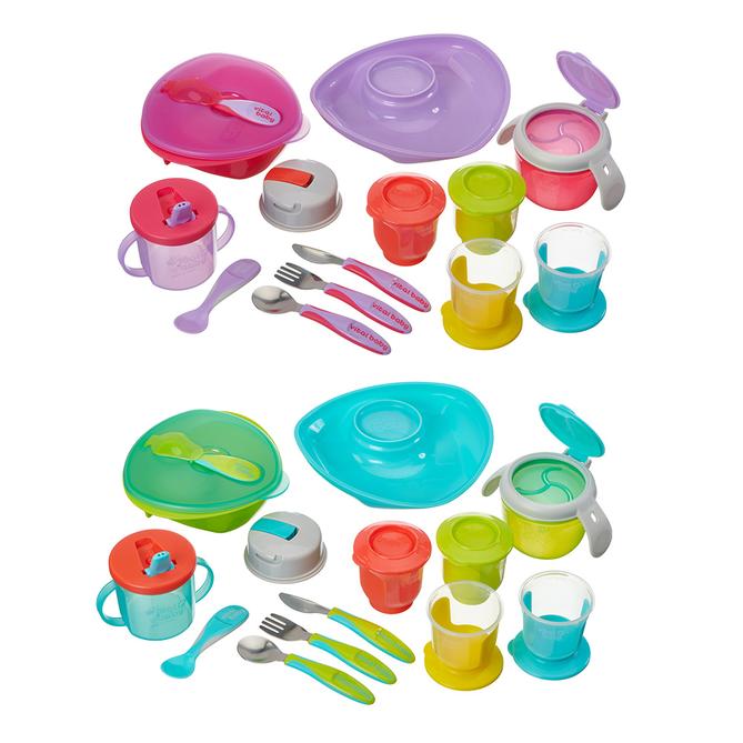 Nourish Growing Up Kit 2 Colours Weaning Bowl