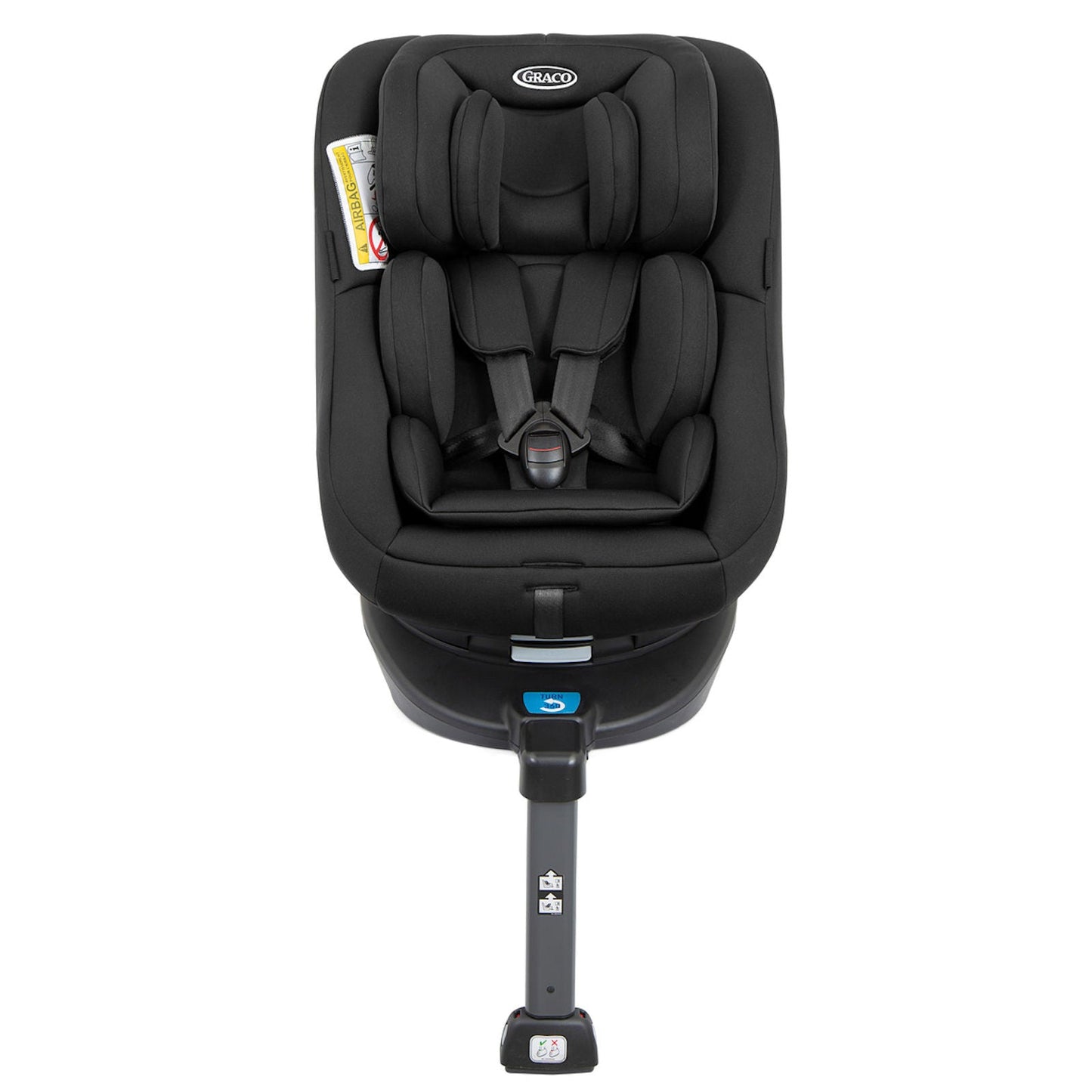 Graco Turn2Me Group 0+/1 Spin Rotate Isofix Car Seat - Black Baby & Toddler Seats