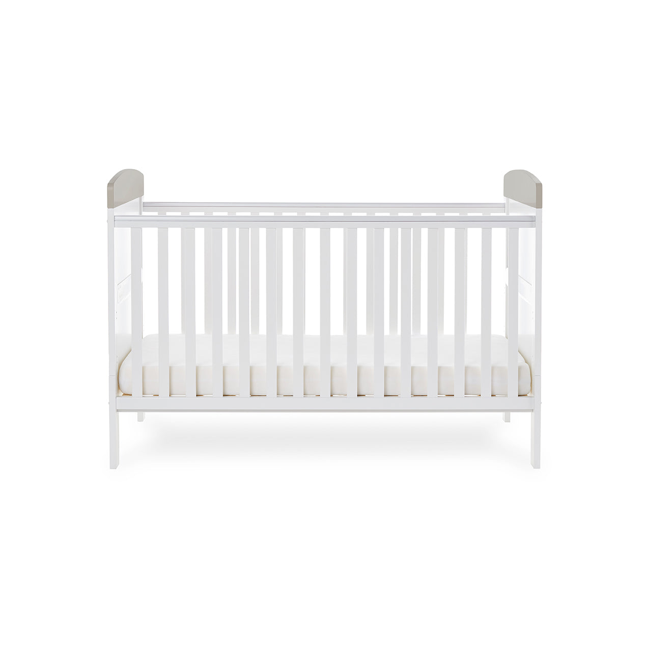 Obaby Grace Inspire Cot Bed Hello World Koala Grey