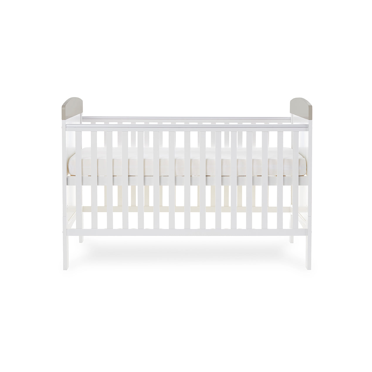 Obaby Grace Inspire Cot Bed Hello World Koala Grey