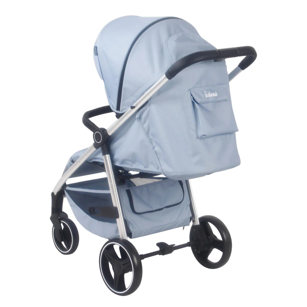 My Babiie MB160 Blue Plaid Pushchair