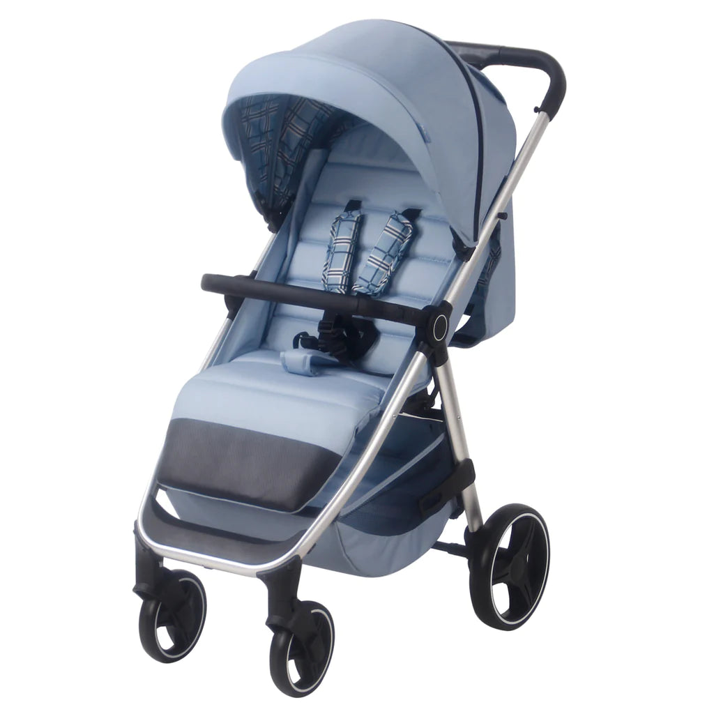 My Babiie MB160 Blue Plaid Pushchair