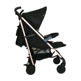 Billie Faiers Mb51 Quilted Black Lightweight Stroller Pushchairs & Prams