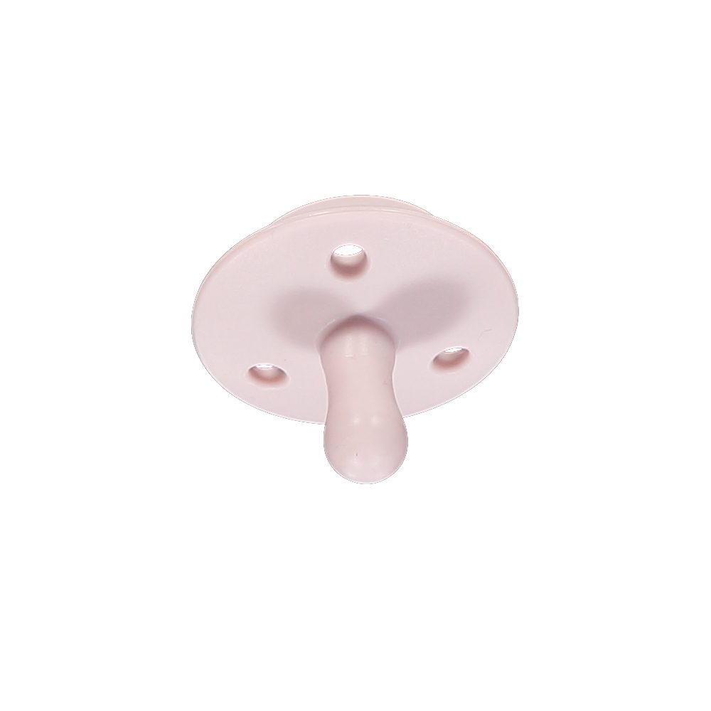 Nibbling Silicone Soother Size 1 - Rose Feeding