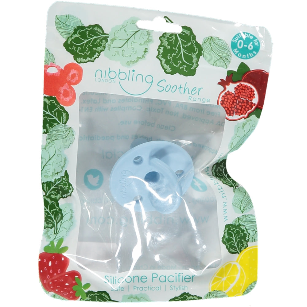 Nibbling Silicone Soother Size 1 - Sky Feeding