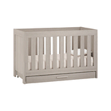 Venicci Forenzo Nordic White Cot Bed with Underdrawer