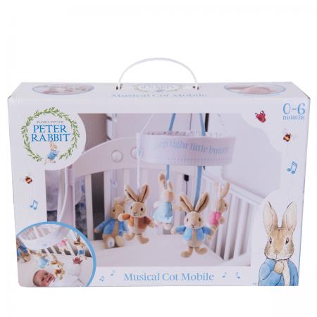Rainbow Design Peter Rabbit Musical Cot Mobile