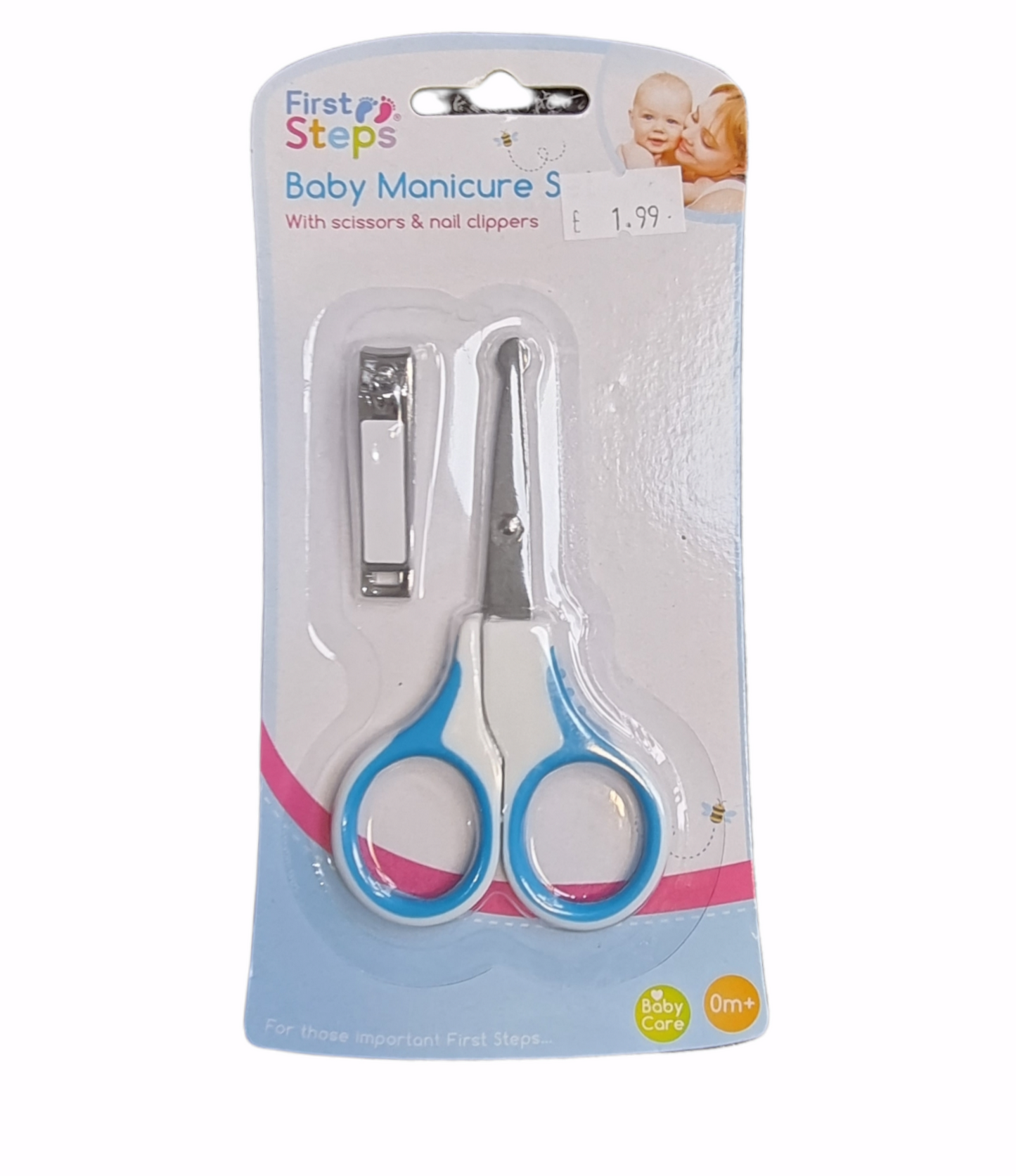 Baby Manicure Set Blue Feeding