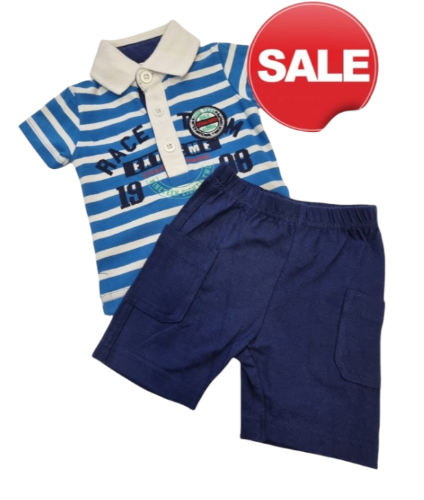 Boys T-Shirt And Shorts 2 Colours Clothing