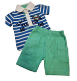 Boys T-Shirt And Shorts 2 Colours Clothing