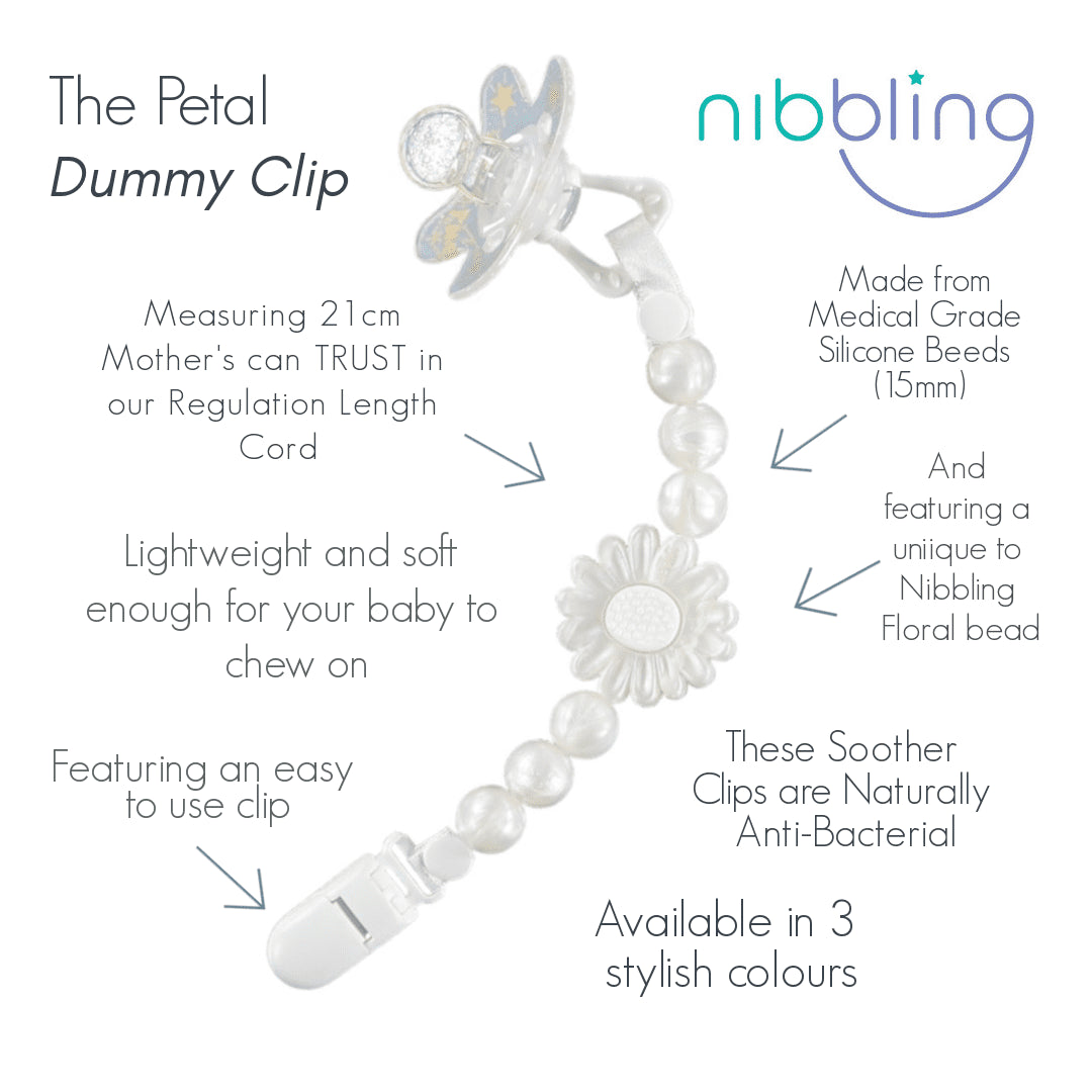 Petal Dummy Clip Pink Feeding