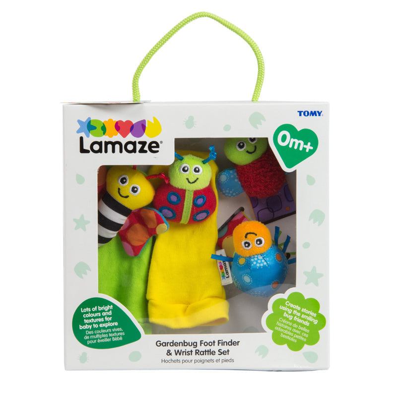 Lamaze Gardenbug Wrist Rattle Footfinder Set Toys & Games