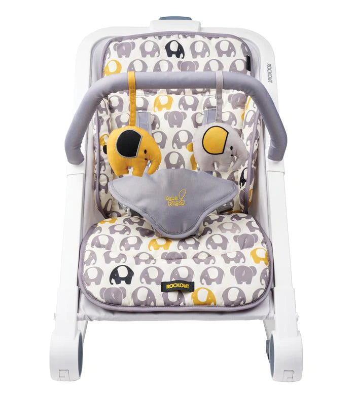 Bababing Rockout Baby Bouncer Ellie Elephant Tiny Tots Store